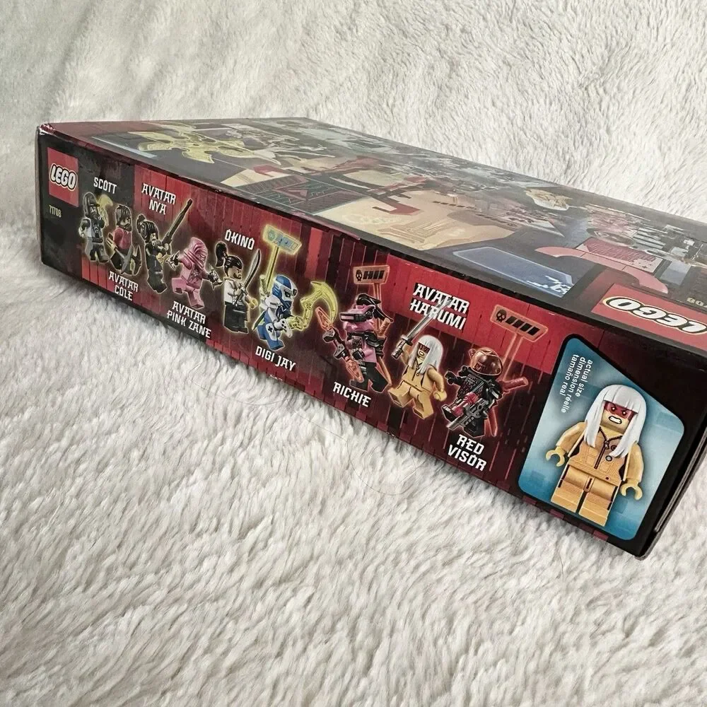 Sealed LEGO Ninjago Gamers Market Set 71708 Retired Ninjas 218 Pieces